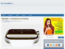 Tablet Screenshot of dailymobile.pl